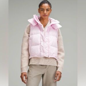 lululemon athletica Pink Puffer Vest